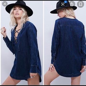 NWOT free people neopolitan dreams mini dress
